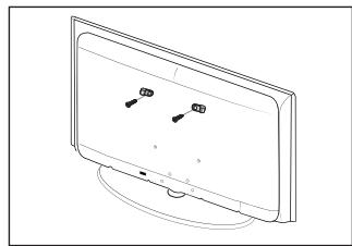 SAMSUNG LE22C430C4W - Pour éviter toute chute du téléviseur : - 2