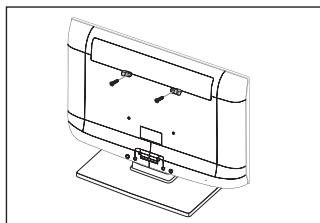 SAMSUNG LE26B350F1W - Pour éviter toute chute du téléviseur : - 2