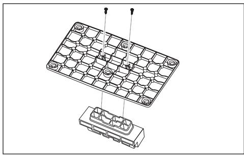 SAMSUNG LE26B350F1W - Montage du socle - 1