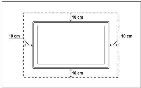 SAMSUNG LE32B350F1W - Uporaba ključavnice Kensington proti kraji - 3