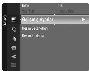 SAMSUNG LE32B350F1W - Resim Menüsünü Yapılandırma - 2