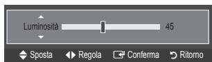 SAMSUNG LE32B350F1W - ■ Regolazione del valore Luminosità su 80 - 4