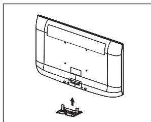 SAMSUNG LE32B350F1W - Namestitev kompleta za pritrditev na steno - 2