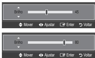 SAMSUNG LE32B350F1W - Ajustar Brilho para 80 - 4