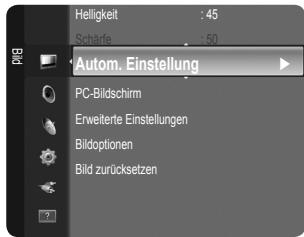 SAMSUNG LE32B350F1W - □ Autom. Einstellung - 1