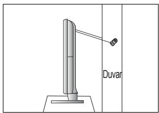 SAMSUNG LE32B350F1W - TV'nin düşmesini önlemek için: - 3