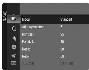 SAMSUNG LE32B350F1W - - Parlaklık özelliğini 80 olarak ayarlama - 1