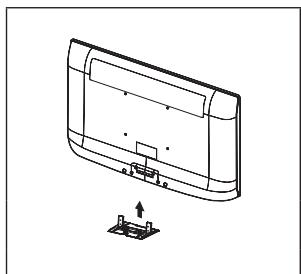 SAMSUNG LE32B350F1W - De standaard bevestigen - 2