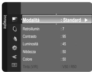 SAMSUNG LE32B350F1W - Configurazione del menu Immagine - 1