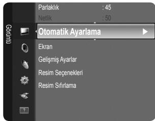SAMSUNG LE32B350F1W - Otomatik Ayarlama - 1
