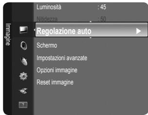 SAMSUNG LE32B350F1W - □ Regolazione auto - 1
