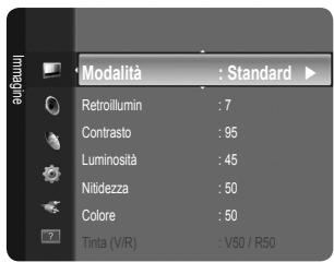 SAMSUNG LE32B350F1W - Visualizzazione dei menu - 1