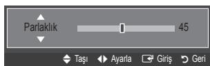 SAMSUNG LE32B450 - - Parlaklığı 80 olarak ayarlama - 2