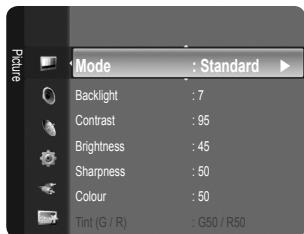 SAMSUNG LE32B450 - Menu Liste des chaînes Option (in Programmé) - 4