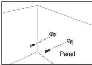 SAMSUNG LE32B450 - Para impedir que el televisor se caiga: - 1