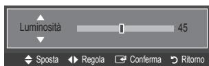 SAMSUNG LE32B450 - ■ Regolazione della luminosità a 80 - 4