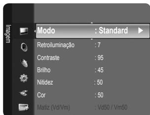 SAMSUNG LE32B450C4W - Ajustar o brilho para 80 - 2