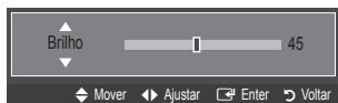 SAMSUNG LE32B450C4W - Ajustar o brilho para 80 - 4
