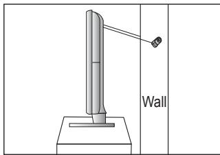 SAMSUNG LE32B450C4W - ■ To avoid the TV from falling: - 3