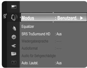 SAMSUNG LE32B450C4W - ☐ Audioformat → MPEG / Dolby Digital (nur digitale Kanäle) - 1