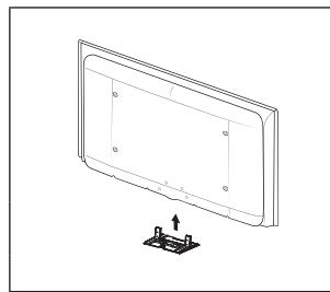 SAMSUNG LE32B450C4W - Instalar o kit de montagem na parede - 2
