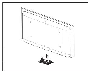 SAMSUNG LE32B450C4W - Installing the Wall Mount Kit - 1