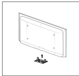 SAMSUNG LE32B450C4W - De standaard bevestigen - 4