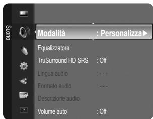 SAMSUNG LE32B450C4W - ☐ Formato audio → MPEG / Dolby Digital (solo canali digitali) - 1