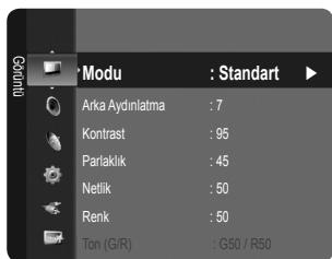 SAMSUNG LE32B450C4W - - Parlaklığı 80 olarak ayarlama - 1