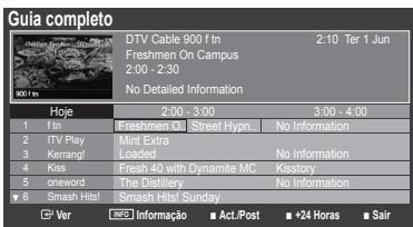 SAMSUNG LE32B450C4W - Utilizar o Guia act. e posterior / Guia completo - 2