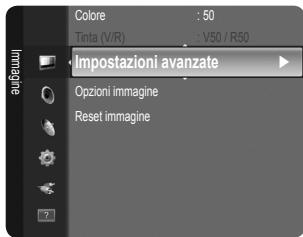 SAMSUNG LE32B460 - Impostazioni avanzate - 1