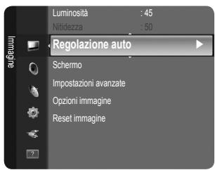 SAMSUNG LE32B460 - □ Regolazione auto - 1