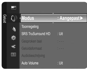 SAMSUNG LE32B460 - ☐ Geluidsformaat → MPEG / Dolby Digital (alleen digitaal kanaal) - 1