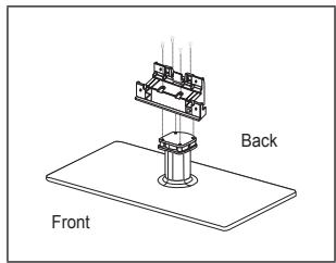 SAMSUNG LE32B460 - Installing the Stand - 1