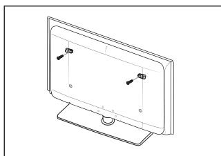 SAMSUNG LE32B460 - Pour éviter toute chute du téléviseur : - 2