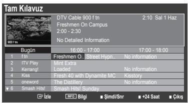 SAMSUNG LE32B460 - Menülere bakış - 1