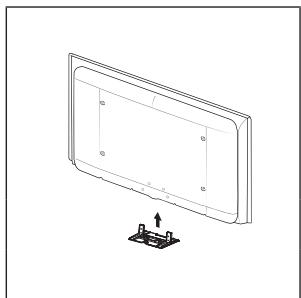 SAMSUNG LE32B460 - De standaard bevestigen - 4