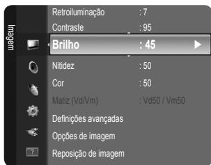 SAMSUNG LE32B460 - Ajustar Brilho para 80 - 3