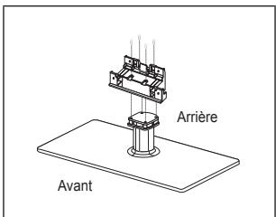 SAMSUNG LE32B460 - Montage du socle - 1