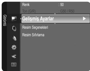 SAMSUNG LE32B460 - □ Gelişmiş Ayarlar - 1