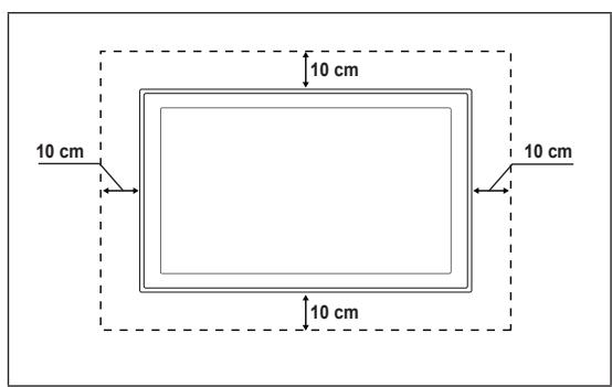 SAMSUNG LE32B460 - De Kensington-slot tegen diefstal gebruiken - 3