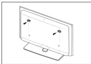 SAMSUNG LE32B460 - ■ Voorkomen dat de TV valt: - 2