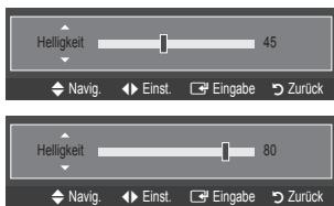 SAMSUNG LE32B460 - Einstellen der Brightness auf 80 - 2