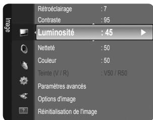 SAMSUNG LE32B460 - Réglage de la Luminosité sur 80 - 3