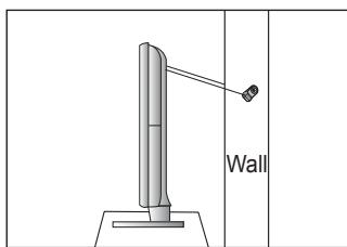 SAMSUNG LE32B460 - To avoid the TV from falling: - 3