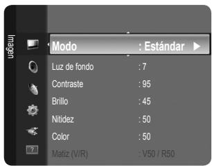 SAMSUNG LE32B460 - Visualización de los menús - 1
