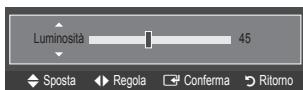 SAMSUNG LE32B460 - ■ Regolazione del valore Luminosità su 80 - 4