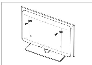 SAMSUNG LE32B460 - Per evitare una eventuale caduta del televisore: - 2