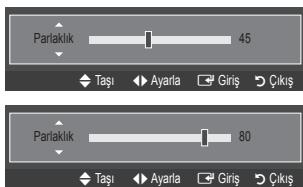 SAMSUNG LE32B460 - - Parlaklık özelliğini 80 olarak ayarlama - 2