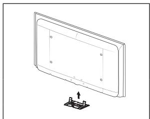 SAMSUNG LE32B460 - Namestitev kompleta za pritrditev na steno - 1